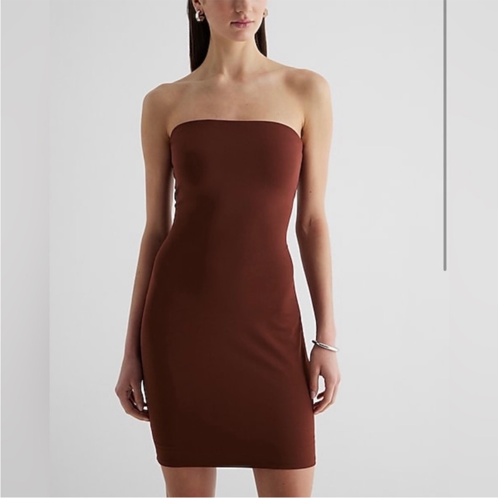 Strapless Mini Tube Dress